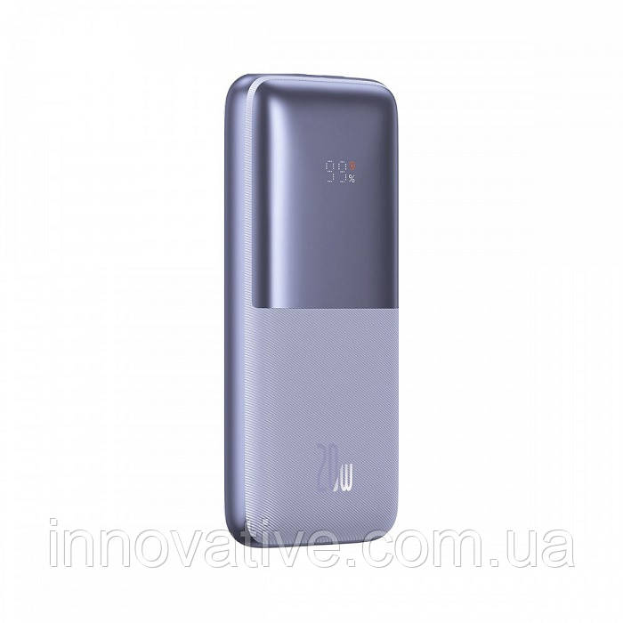 Портативний зарядний пристрій 10000 mAh 20 ВТ Baseus Bippow Pro PPBD040105 (Фіолетовий), фото 1