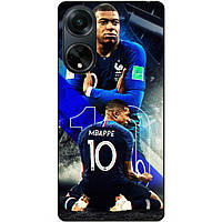 Силиконовый бампер чехол для Oppo A98 с рисунком Mbappe Франция Мбаппе