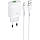 МЗП Micro USB 18W/3A/QC3.0 C72Q Hoco white, фото 3