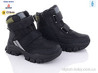 Детская обувь оптом. Детская зимняя обувь 2023 бренда Clibee - Doremi для мальчиков (рр. с 32 по 37)