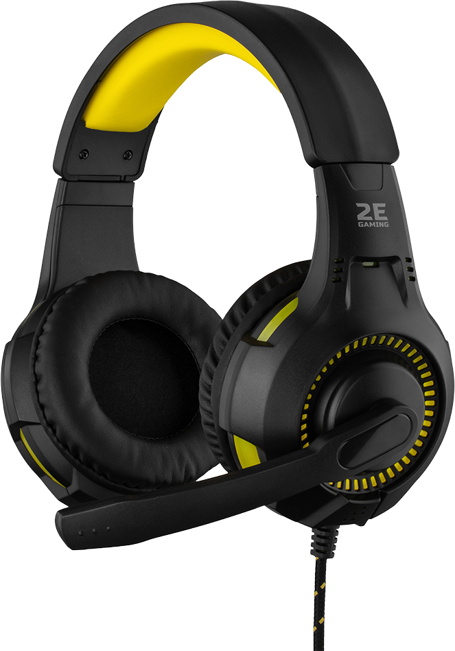 HF Stereo 2E HG300 Gaming LED black+ мікр UA (2E-HG300BK), фото 1