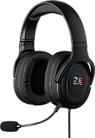 HF Stereo 2E HG330 Gaming LED black+ мікр UA (2E-HG330BK)