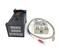 Контроллер температуры с релейным выходом REX-C100FK02-M*EN