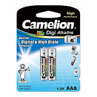 Батарейка CAMELION LR 03/2 BL (Digi Alkaline) (1,5 V AAA 2 шт)
