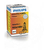 Лампа галогенная Philips HB4 Vision, 3200K, 1шт/картон 9006PRC1