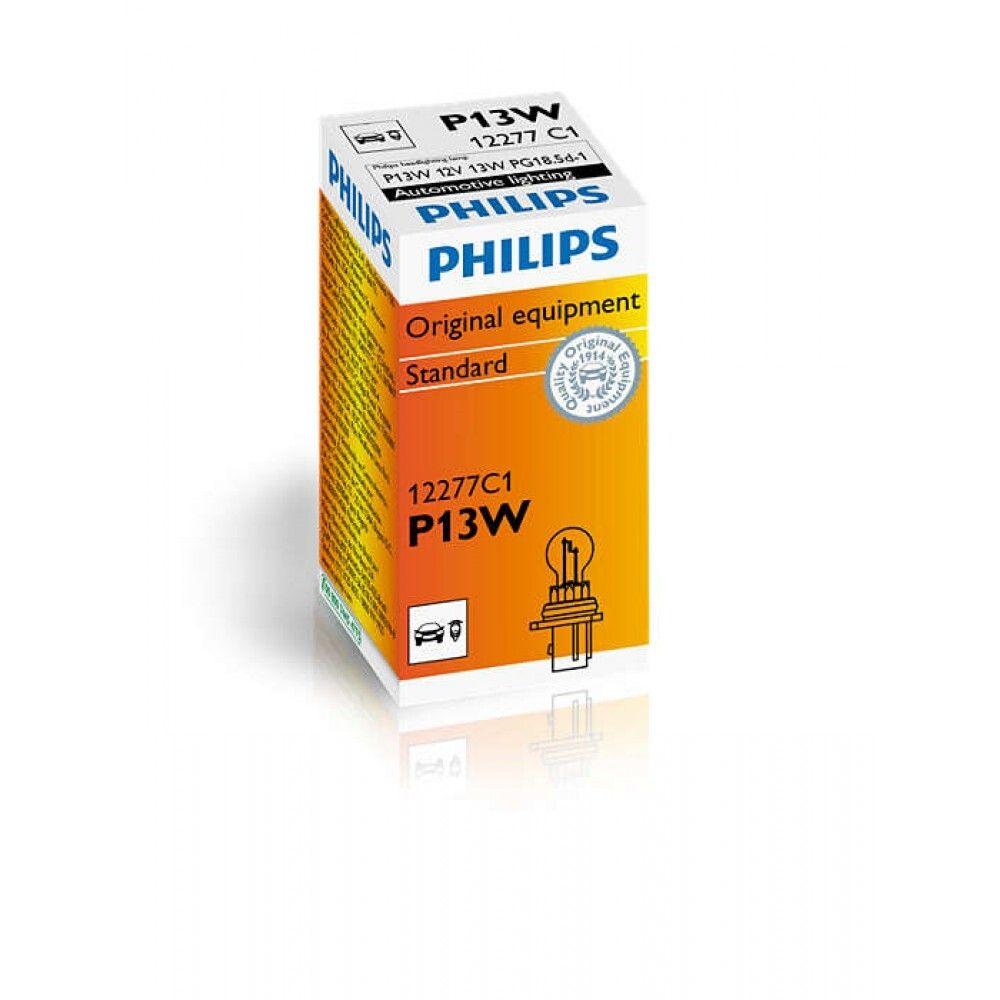 Лампа розжарювання Philips P13W, 1шт/картон 12277C1