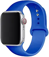 Силіконовий ремінець Sport Band для Apple Watch 42 44mm Royal Blue (Королівський синій)