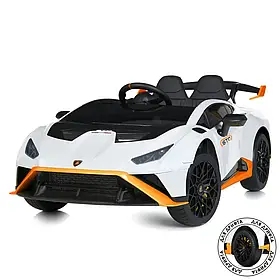 Електромобіль дитячий Kidsauto Lamborghini Huracán STO 24V Drift Edition білий