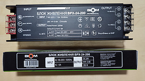 Блок живлення BIOM Professional DC24 200W BPX-24-200 8.33А для світлодіодної стрічки