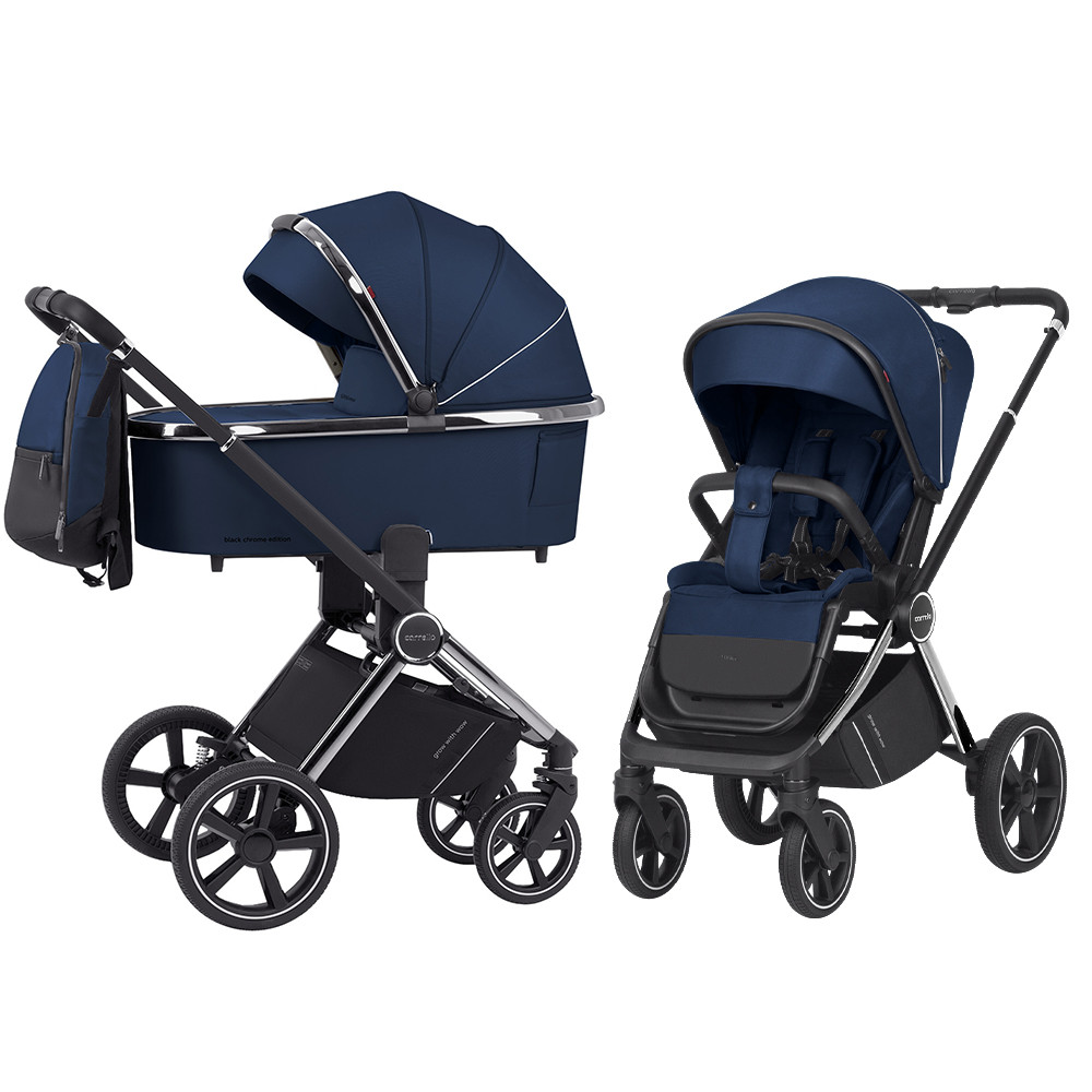 Коляска універсальна 2 в 1 Carello Ultimo CRL-6511 Arctic Blue дощовик, рюкзак