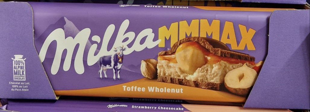 Milka MMMmax Toffee Wholenut 300 г., фото 1