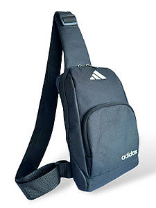 Барсетка ADIDAS слінг на груди сумка спортивні Оксфорд тканина600D для через плече ОПТ