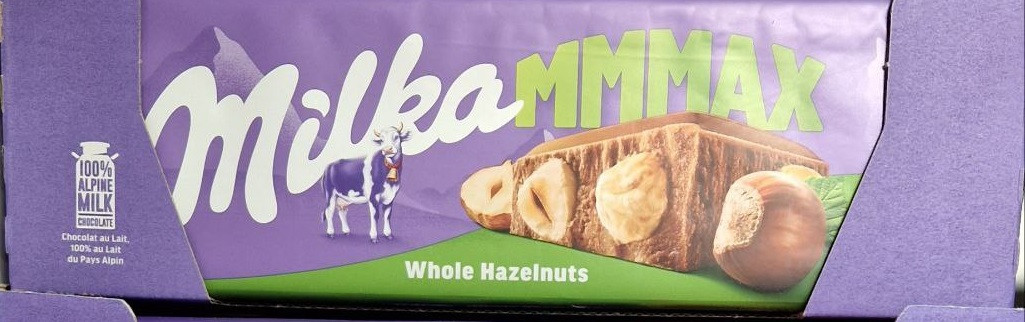 Шоколад Milka MMMax Whole Haselnuts 300 г., фото 1