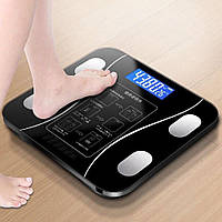 Напольные умные фитнес весы Bluetooth до 180 кг A-8003 / Смарт весы с приложением SmartStore