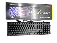 Проводная игровая клавиатура USB ZORNWEE ZE-510 RGB SmartStore