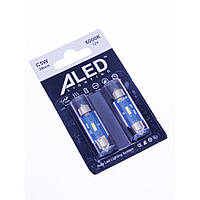 Габарит LED ALed C5W 39мм Canbus Festoon White (2шт.)