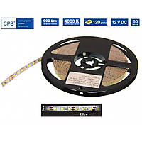 Стрічка світлодіодна CSP CLS-12D120K40 12B 10Вт 4000K (10м)