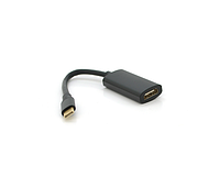 Конвертер Type-C (папа)/HDMI (мама) 15 cm круглый Black-gray