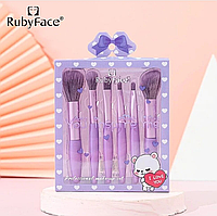 Набор кистей для макияжа Ruby Face (6 шт) SmartStore