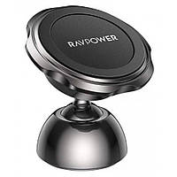 Автокріплення для смартфону RAVPower Magnetic Car Phone Mount Black