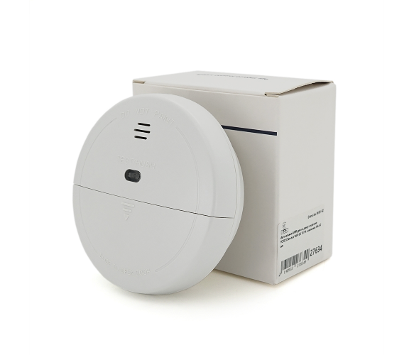Автономний WiFi датчик диму із сиреною YOSO Dsmoke WIFI-02 TUYA живлення ААА 2 шт