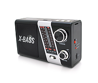 Радиоприемник YG-851BT+Solar, AM/FM, встроенный аккумулятор, Mix color, Box