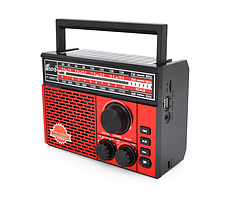 Радіо з ліхтариком FP-260BT-S, FM/AM/SW радіо, Входи: TFcard, USB, MP3-плеєр, Mix color, Box