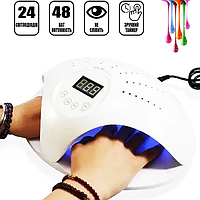 Профессиональная лампа для ногтей ультрафиолетовая Beauty nail Sun 669-48WT 24 LED+UV SmartStore