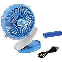 Портативный настольный мини вентилятор на прищепке Mini Fan WX 6503 SmartStore