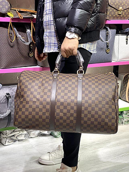 Дорожня сумка Louis Vuitton, коричнева, 53*32*37см, 931442