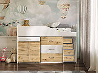 Ліжко горище (Білий корпус) "BED-ROOM No5"