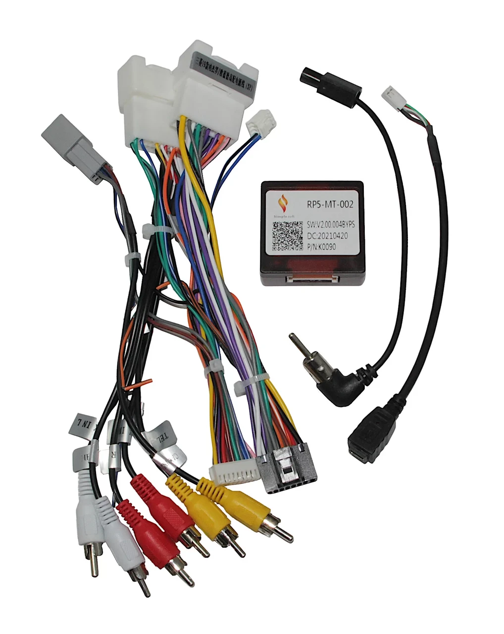 Комплект дротів для магнітол 16PIN CraftAudio MITSUBISHI MT-SS-02 Outlander Pajero 2002-2008