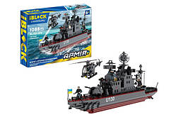 Конструктор IBLOCK Армія: Фрегат Гетьман Сагайдачний, 1088 деталей