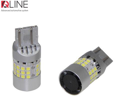 Габарити LED Qline 7443 (W21/5W) White CANBUS (2шт)