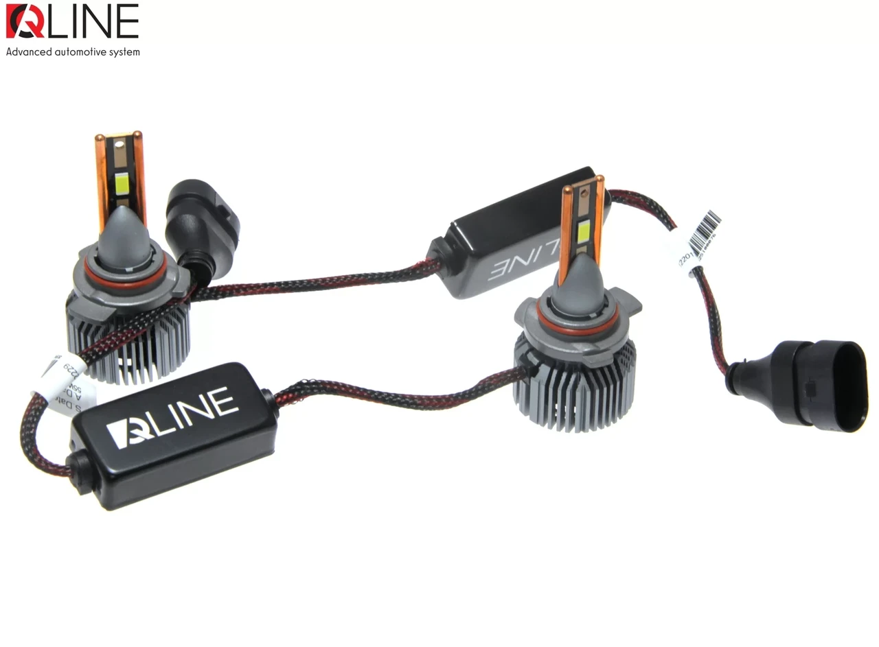 Лампи світлодіодні QLine Ultra +200% 55W HIR2 6000K (2шт.) 12V