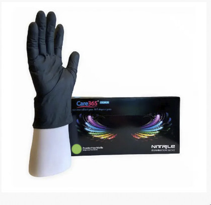 Рукавички нітрилові Чорні L