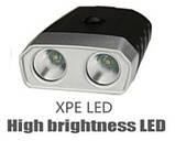 Велофара із заднім ліхтарем мигалкою RB-B12 велосипедний водонепроникний ліхтар із кріпленням на батарейках, фото 6