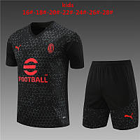 Детская подростковая футбольная форма Милан Италия 2023/2024 AC Milan Italy