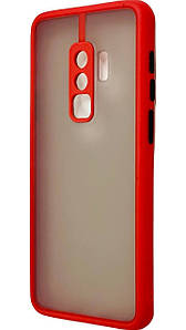 TPU чохол накладка Matte Color Case для Samsung Galaxy S9 Plus червоний