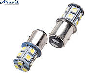 Лампочка светодиодная S25 1157-5050-13SMD 2 контакт 08236