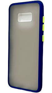 TPU чохол накладка Matte Color Case для Samsung Galaxy S8 синій