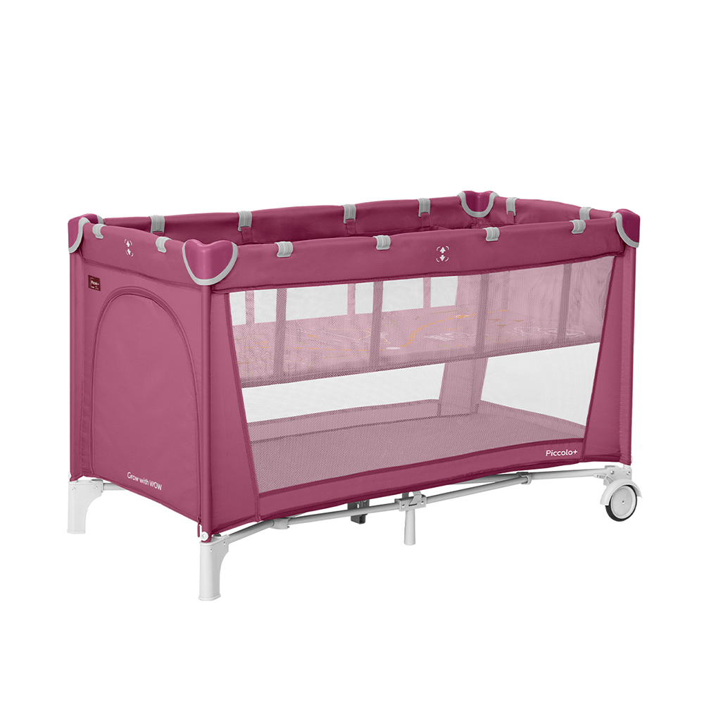 Манеж дитячий Carrello Piccolo+ CRL-11501/2 Orchid Purple із двома рівнями дна 125*65*79см Каррелло Пікколо+