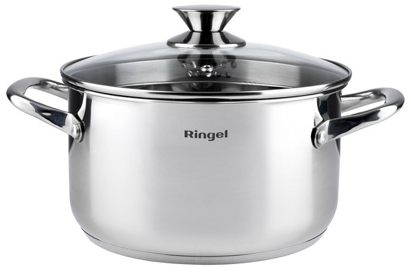 Каструля RINGEL Hanover 22 см (4.5л) з кришкою (RG-2005/1-22)