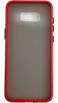 TPU чохол накладка Matte Color Case для Samsung Galaxy S8 Plus червоний, фото 2