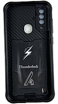PC + TPU чохол Camshield Armor для ZTE Blade A7 2020 / чорний, фото 6