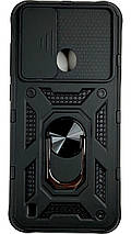 PC + TPU чохол Camshield Armor для ZTE Blade A7 2020 / чорний, фото 3