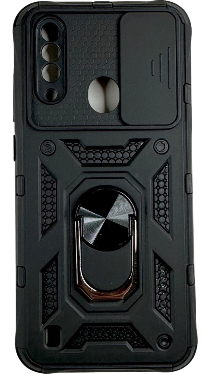 PC + TPU чохол Camshield Armor для ZTE Blade A7 2020 / чорний