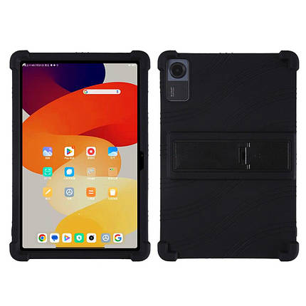 Чехол Friendly case на Xiaomi Redmi Pad SE 11" черный, фото 1