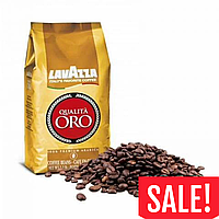 Оригинал Кофе зерновое Lavazza Qualita Oro 100% Арабика 1 кг Италия Арабика Италия Лавацца Оро Золотистая