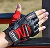 Рукавички для фітнесу Power System PS-2500 Power Plus Black/Red M, фото 5